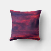 威厳がある赤 クッション (裏面)