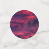 威厳がある赤 コンフェッティ (スモール正面)