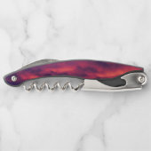 威厳がある赤 ソムリエナイフ (裏面)