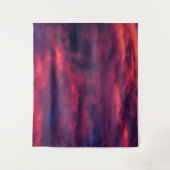 威厳がある赤 タペストリー (正面)