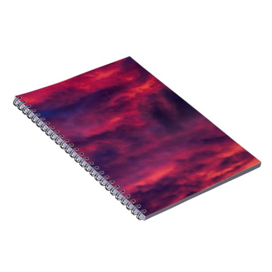 威厳がある赤 ノートブック (右側)