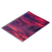 威厳がある赤 ノートブック (左側)