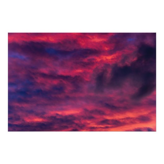 威厳がある赤 フォトプリント            (正面)