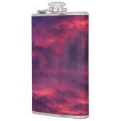 威厳がある赤 フラスク (左)