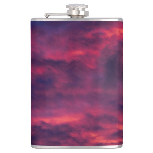 威厳がある赤 フラスク (正面)