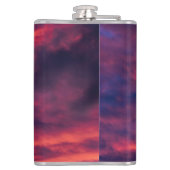 威厳がある赤 フラスク (裏面)