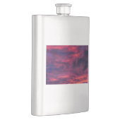 威厳がある赤 フラスク (右)