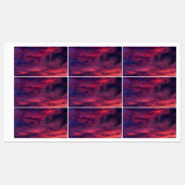 威厳がある赤 ラベル (シート)