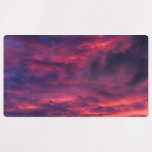 威厳がある赤 ラベル (デザイン2)