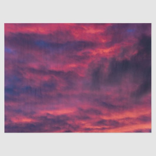 威厳がある赤 薄葉紙 (正面)