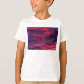 威厳がある赤 Tシャツ (正面)