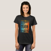 威厳がある1968年54素晴らし年 Tシャツ (正面フル)