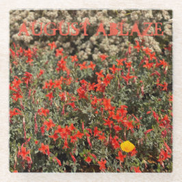 威厳がある ガラスコースター