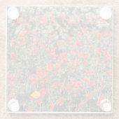 威厳がある ガラスコースター (裏面)