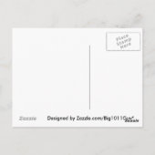 威厳がある – ゴルフの月 ポストカード (裏面)