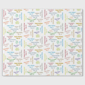 威厳がある, 13誕生日ギフト包装紙 ラッピングペーパー (フラット)