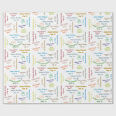 威厳がある, 15誕生日ギフト包装紙 ラッピングペーパー (フラット)