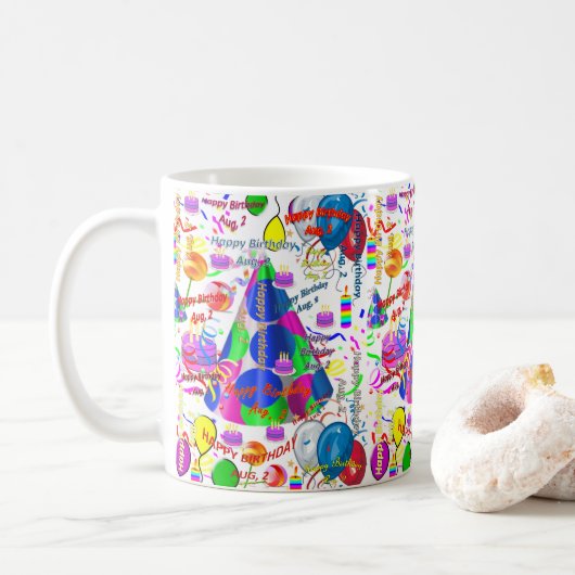 威厳がある, 2誕生日マグ コーヒーマグカップ (ドーナツ)