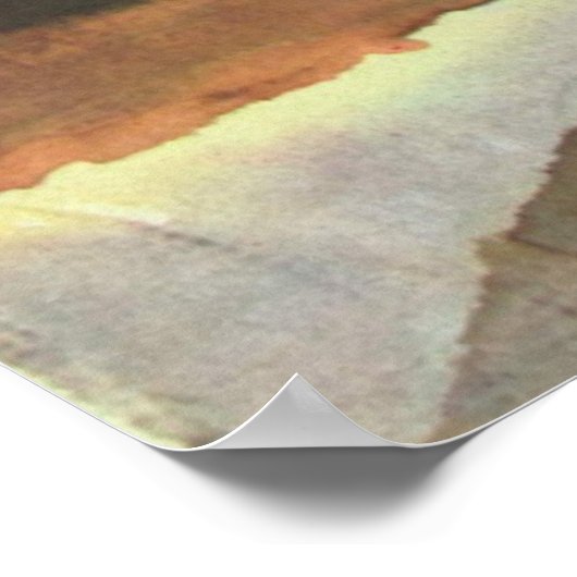 威厳があるMacke – アイスランドシャンク(アラブ1914座席付き) ポスター (角)