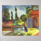 威厳があるMacke – アイスランドシャンク(アラブ1914座席付き) ポスター (正面)