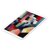 威厳があるMacke、カラー型枠 マグネット (左側)