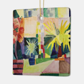 威厳があるMacke:トゥン湖の庭園 セラミックオーナメント (左)