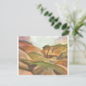 威厳があるMacke - Schlucht 1914水彩 ポストカード (スタンド正面)