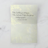 威厳のあるあなたの名前がいかにであるか、賛美歌の8:9 Oの主 カード (内部)