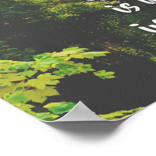 威厳のあるあなたの名前がいかにであるか、賛美歌の8:9 Oの主 ポスター (角)