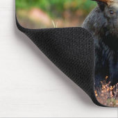 威厳のあるなアメリカヘラジカ草原 マウスパッド (コーナー)