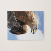 威厳のあるなイヌワシ ジグソーパズル (横)