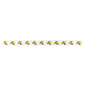 威厳のあるなキリンのリボン サテンリボン (正面)