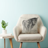 威厳のあるなライオン クッション (椅子)