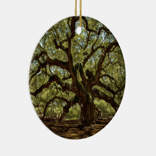 威厳のあるな天使のカシ セラミックオーナメント (右)