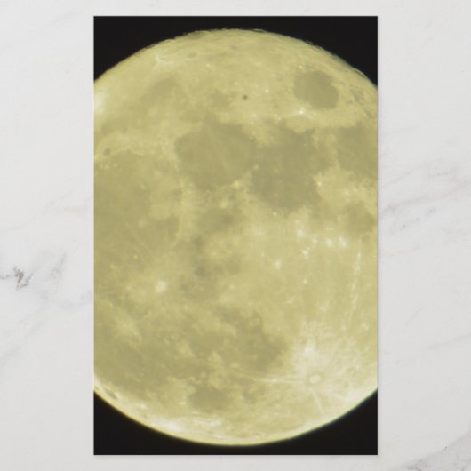 威厳のあるな月 便箋 (正面)