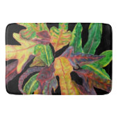 威厳のあるな葉 バスマット (正面)