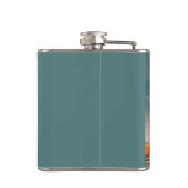 威厳のあるな身長 フラスク (裏面)