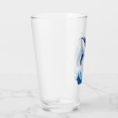 威厳のあるの絵画スタイルで タンブラーグラス (右)