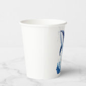 威厳のあるの絵画スタイルで 紙コップ (右)