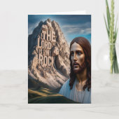 威厳のあるイエス：山の守護者 カード (正面)