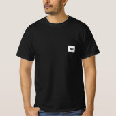 「威厳のあるイーグル – 自由の力を受け入れる」 Tシャツ (正面)