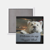 威厳のあるウェスティフォトマグネット マグネット (正面/裏面)