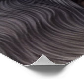 威厳のあるオオカミ ポスター (角)