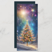 威厳のあるクリスマスツリー (正面/裏面)