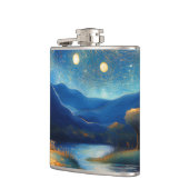 威厳のあるコテージアンダームーンフラスコ フラスク (左)