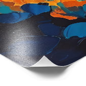 威厳のあるシャーク鮮やか水中絵を描写真P フォトプリント            (角)