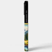 威厳のあるバッファローバイザトランクマウンテンリバー Case-Mate iPhoneケース (裏面 / 左)