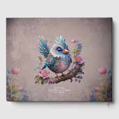 威厳のあるファンタジーの鳥 ゲストブック (裏面)