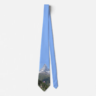 威厳のあるマターホルン山 ネクタイ