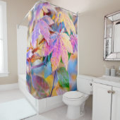 威厳のあるメ日本のデ葉ス シャワーカーテン (インサイチュ)